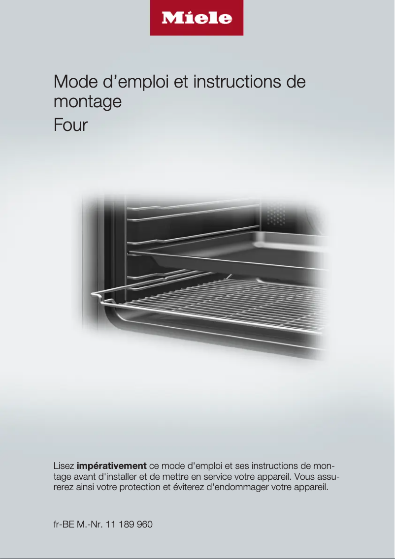 Page n°1 - Manuel utilisateur Miele H2765BP OBSW