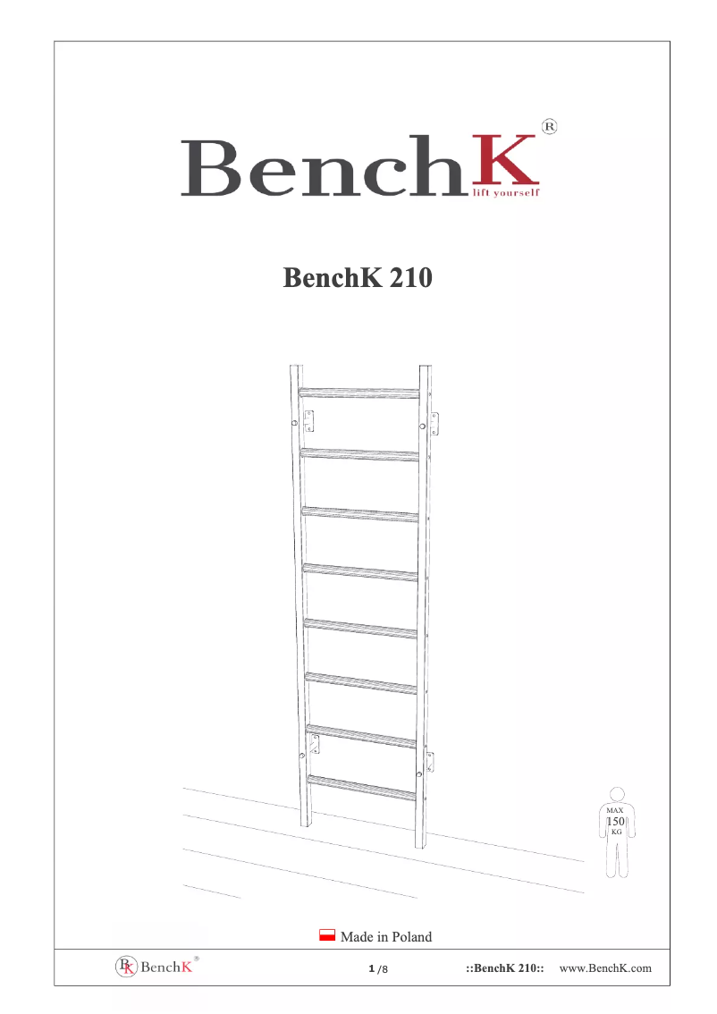 Page n°1 - Instructions / montage BenchK 210