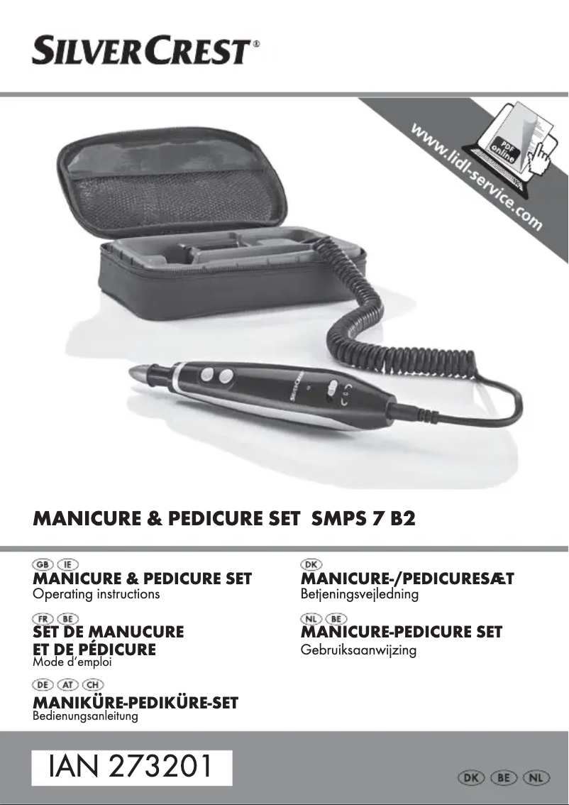 Page n°1 - Manuel utilisateur SilverCrest SMPS 7 B2