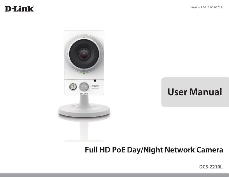 Page n°1 - Manuel utilisateur D-Link DCS-2210L/EP