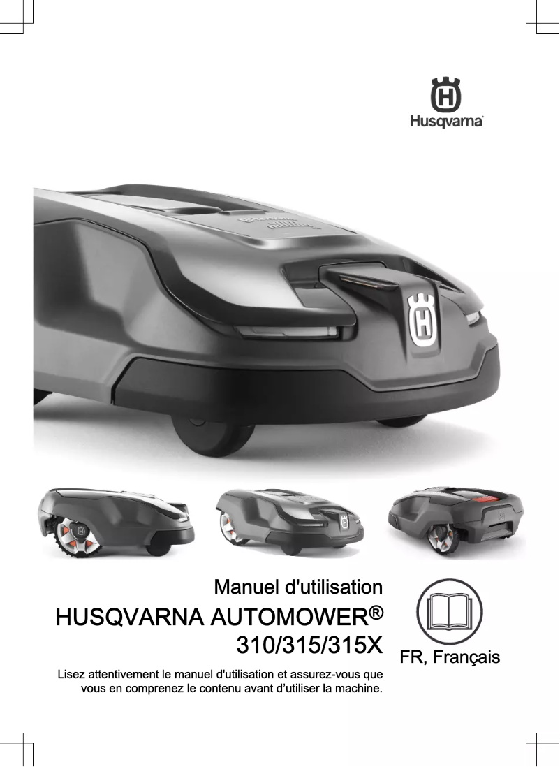Page n°1 - Manuel utilisateur Husqvarna Automower 310
