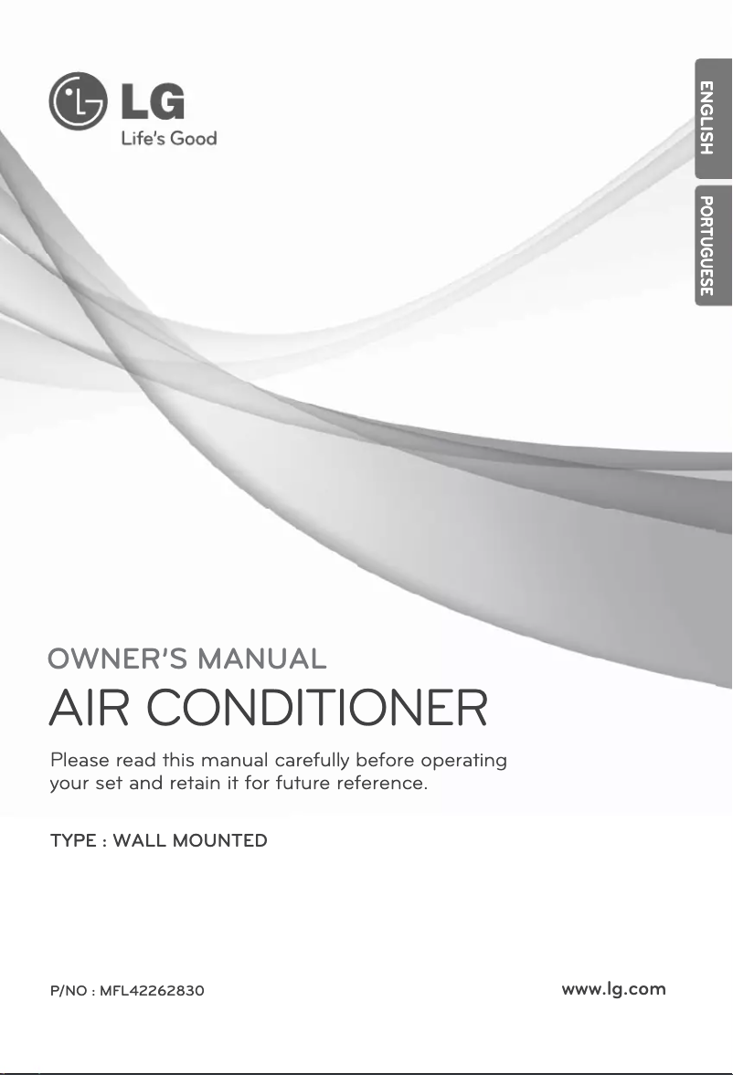 Page 1 de la notice Manuel utilisateur LG ASNW122B1U0