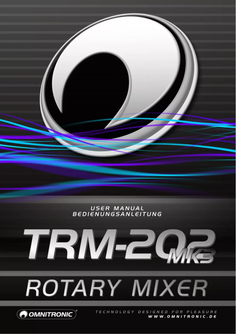 Image de la première page du manuel de l'appareil TRM-202 MK3