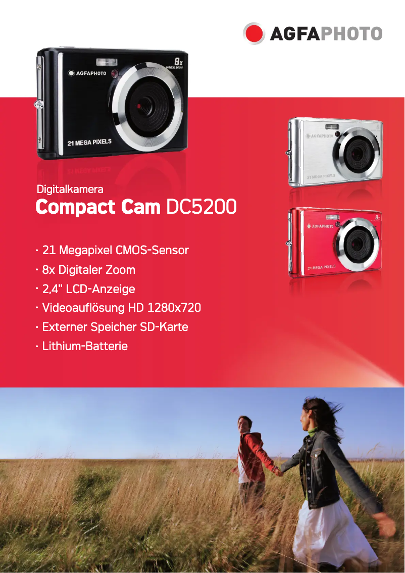 Image de la première page du manuel de l'appareil DC5200