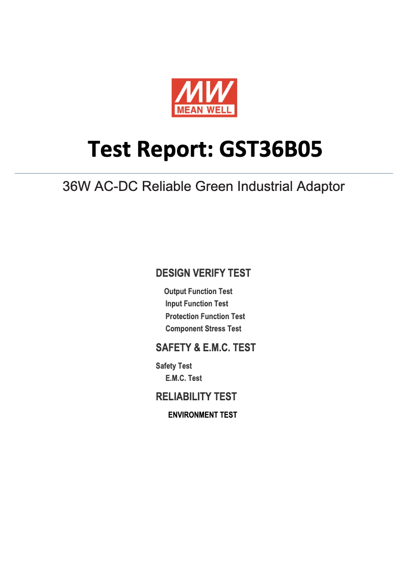 Image de la première page du manuel de l'appareil GST36B05-P1J