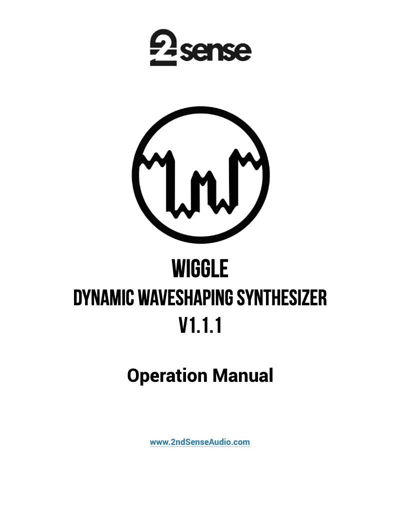 Image de la première page du manuel de l'appareil Wiggle