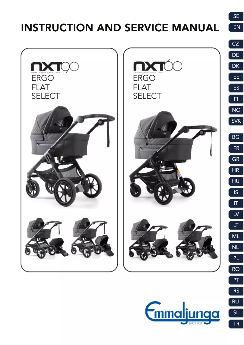 Image de la première page du manuel de l'appareil Sento Max Flat