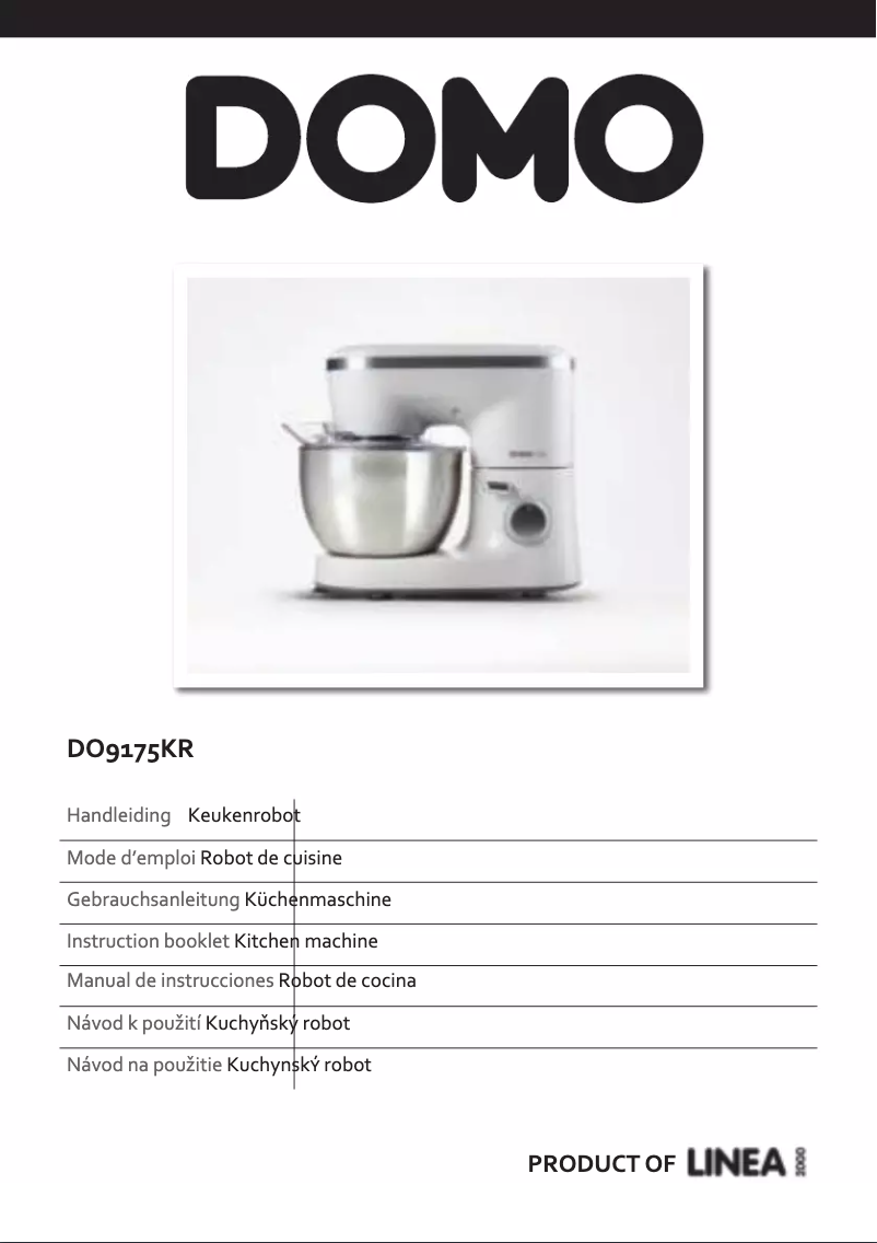 Page 1 de la notice Manuel utilisateur Domo DO9175KR