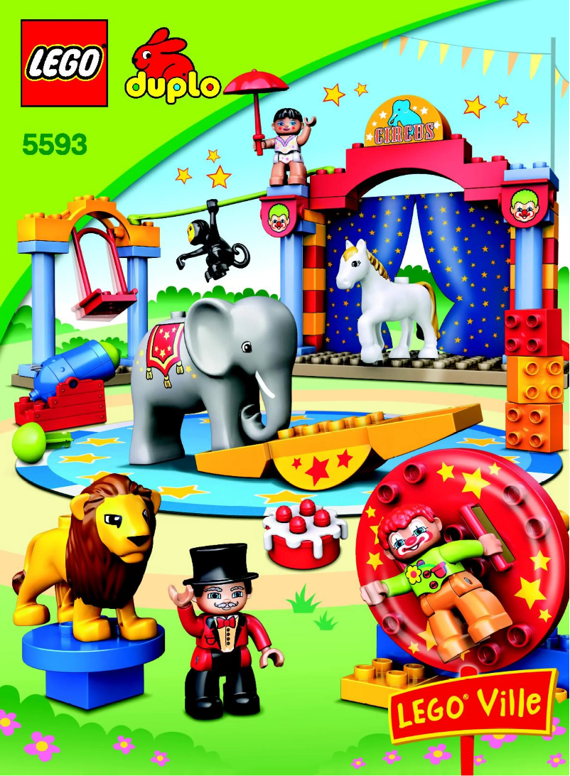 Page 1 de la notice Manuel utilisateur Lego 5593