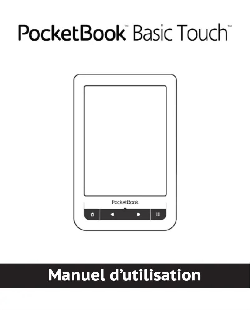 Page n°1 - Manuel utilisateur PocketBook Basic Touch