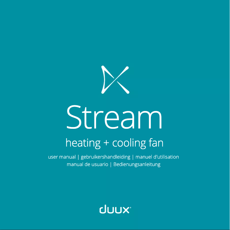 Image de la première page du manuel de l'appareil Stream