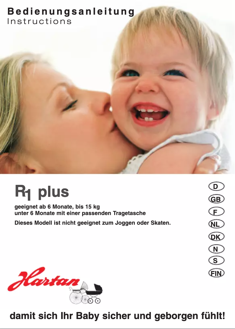 Page 1 de la notice Manuel utilisateur Hartan R1 plus