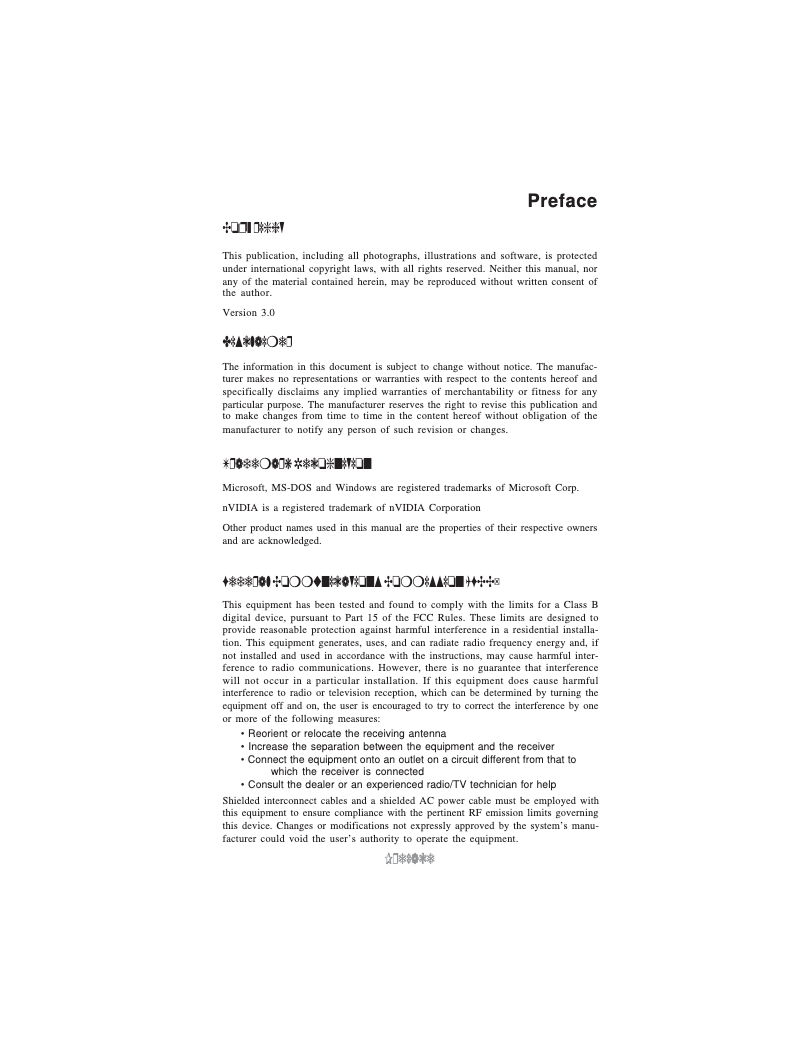 Page 1 de la notice Manuel utilisateur ECS GF6100PM-M2 V3.0