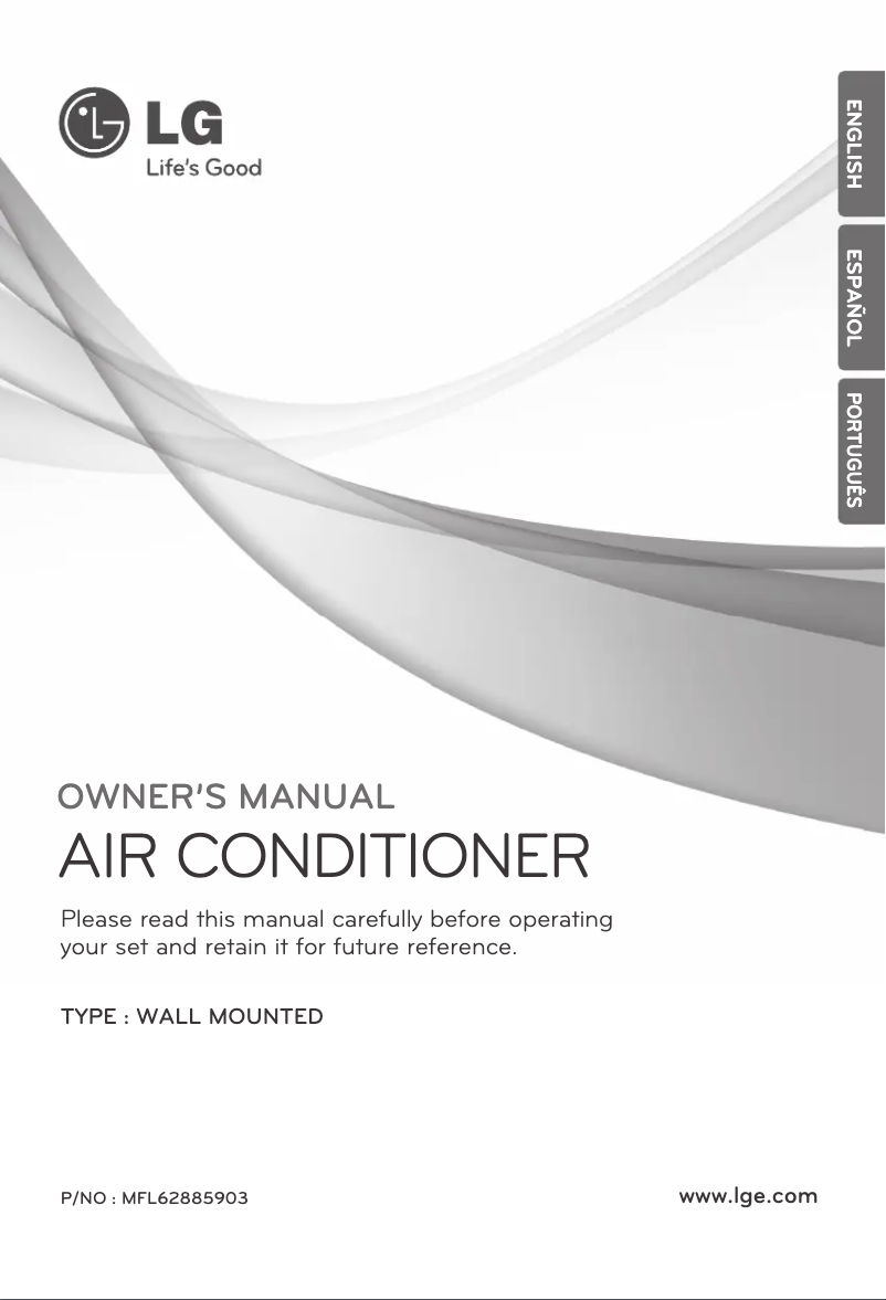 Página 1 del manual Manual de usuario LG ASUW092HDW0