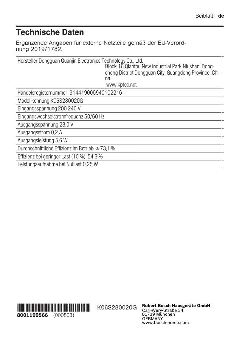 Image de la première page du manuel de l'appareil Move BHN20110