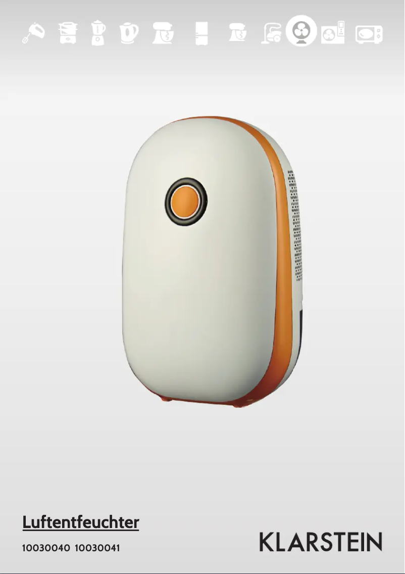 Image de la première page du manuel de l'appareil 10030041