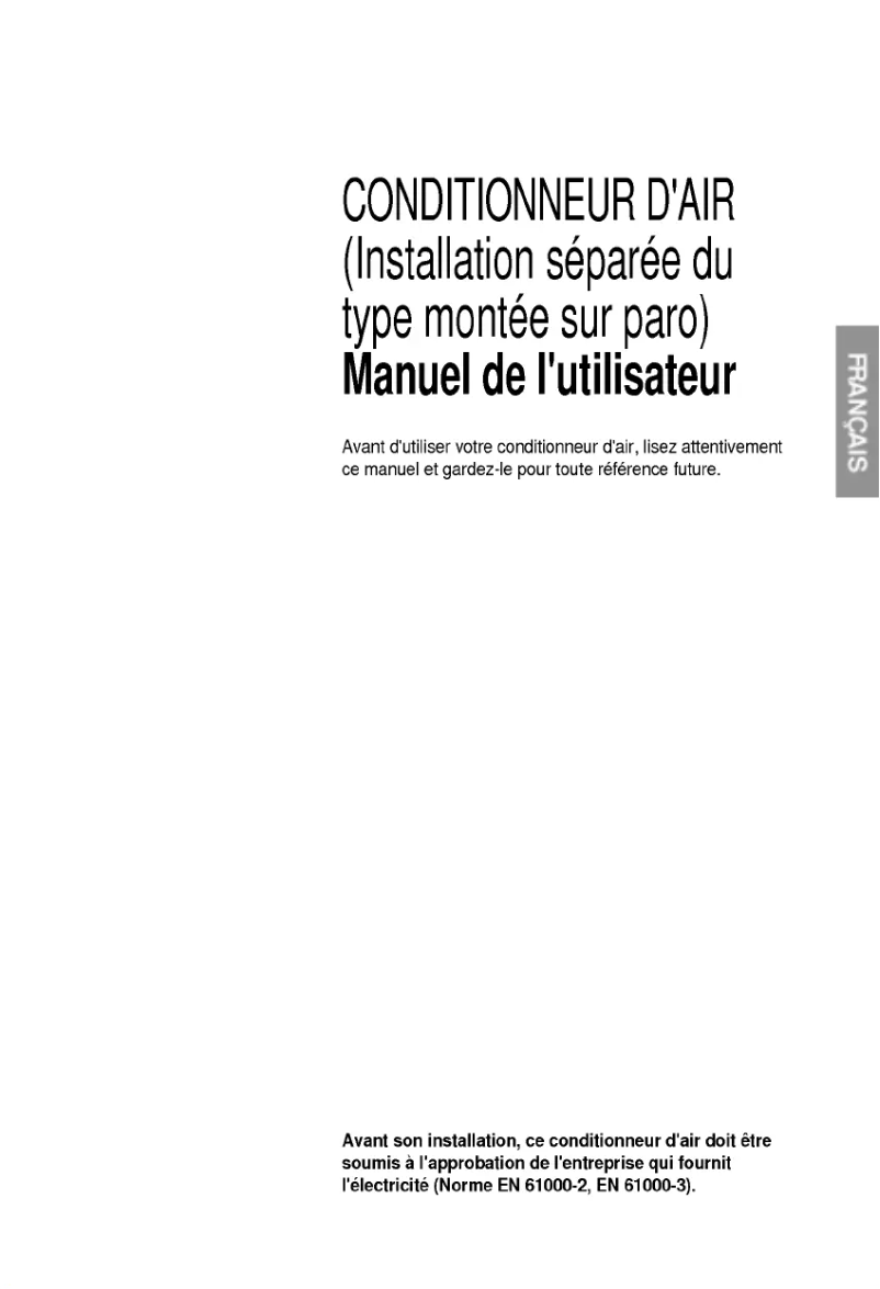 Page n°1 - Manuel utilisateur LG LAU121HNM