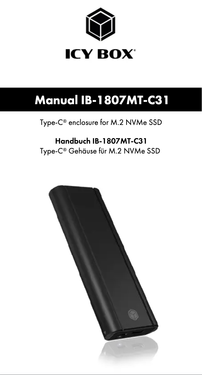 Image de la première page du manuel de l'appareil IB-1807MT-C31