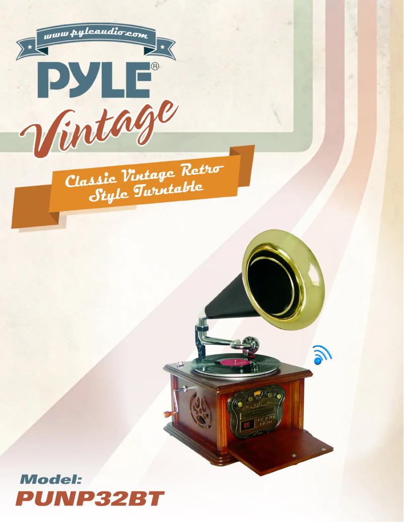 Page n°1 - Manuel utilisateur Pyle PUNP32BT