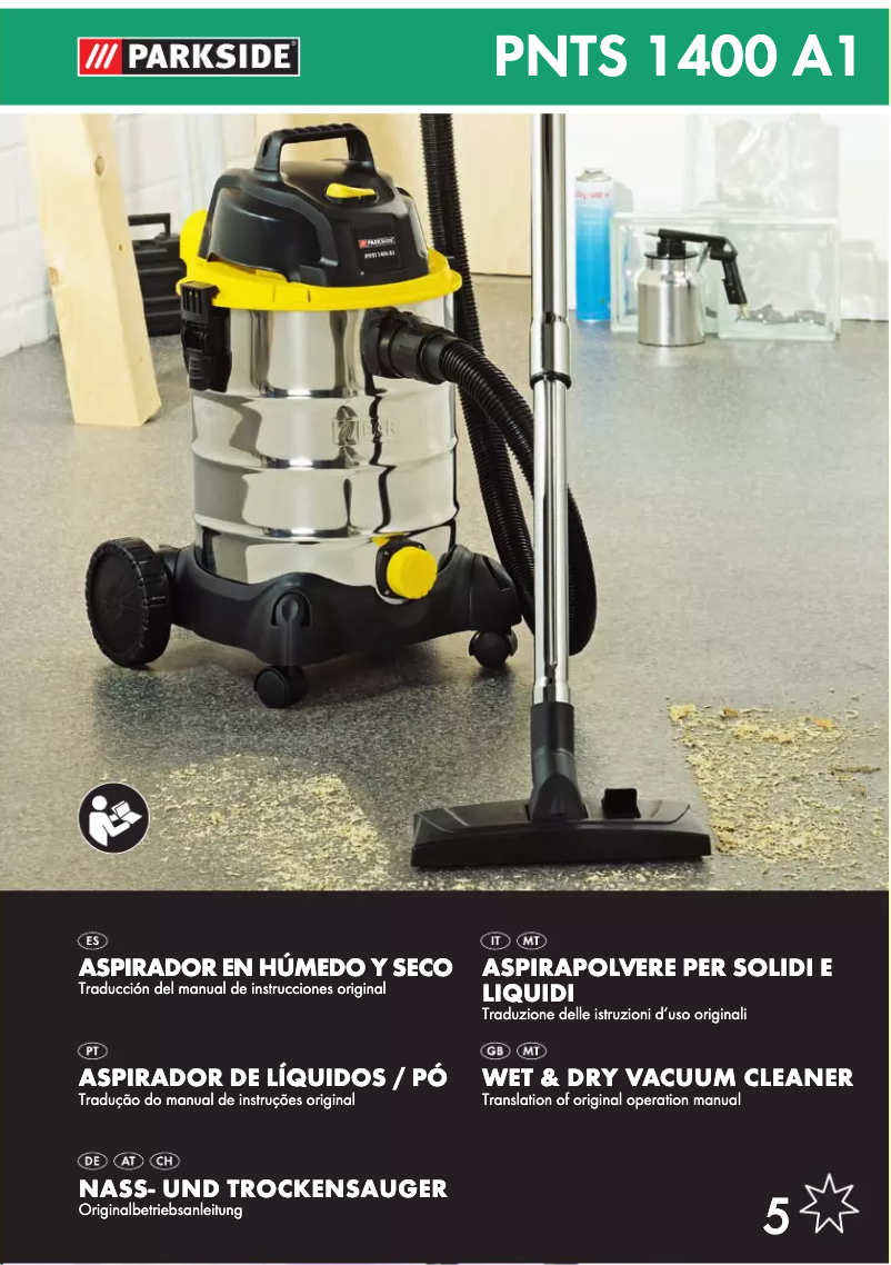 Image de la première page du manuel de l'appareil PNTS 1400 A1