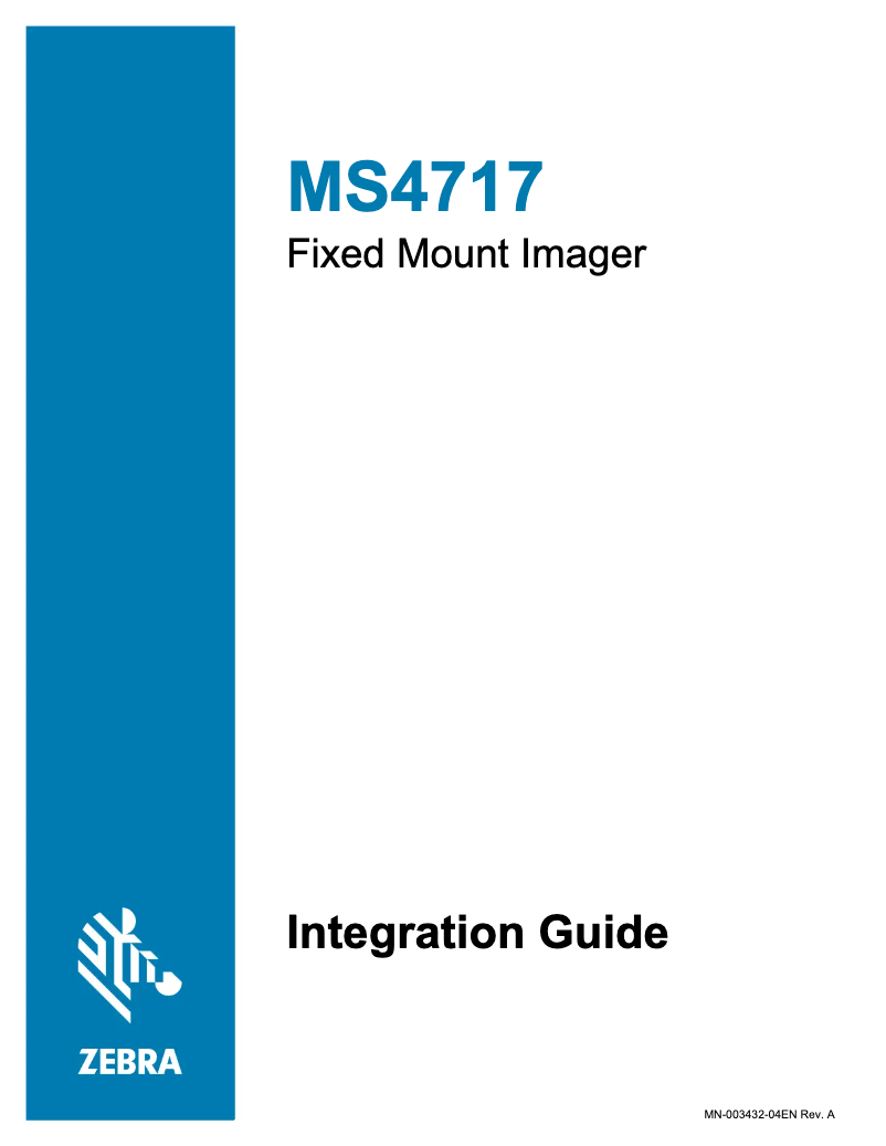 Image de la première page du manuel de l'appareil MS4717