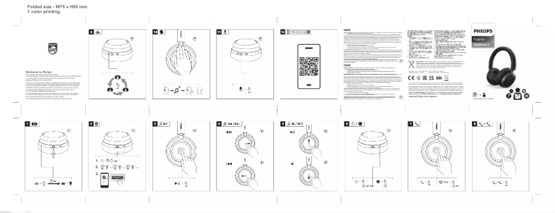 Page 1 de la notice Guide de démarrage rapide Philips Fidelio L4