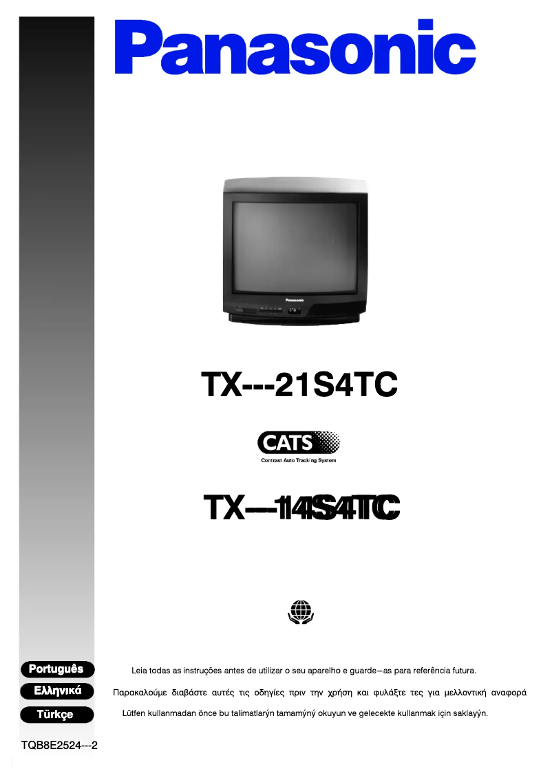 Imagen de la primera página del manual del dispositivo TX-21S4TC