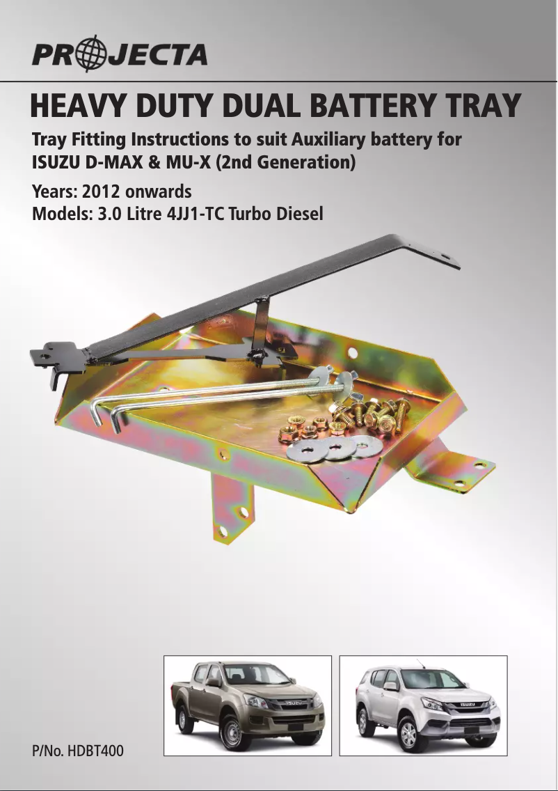 Página 1 del manual Manual de usuario Projecta HDBT400