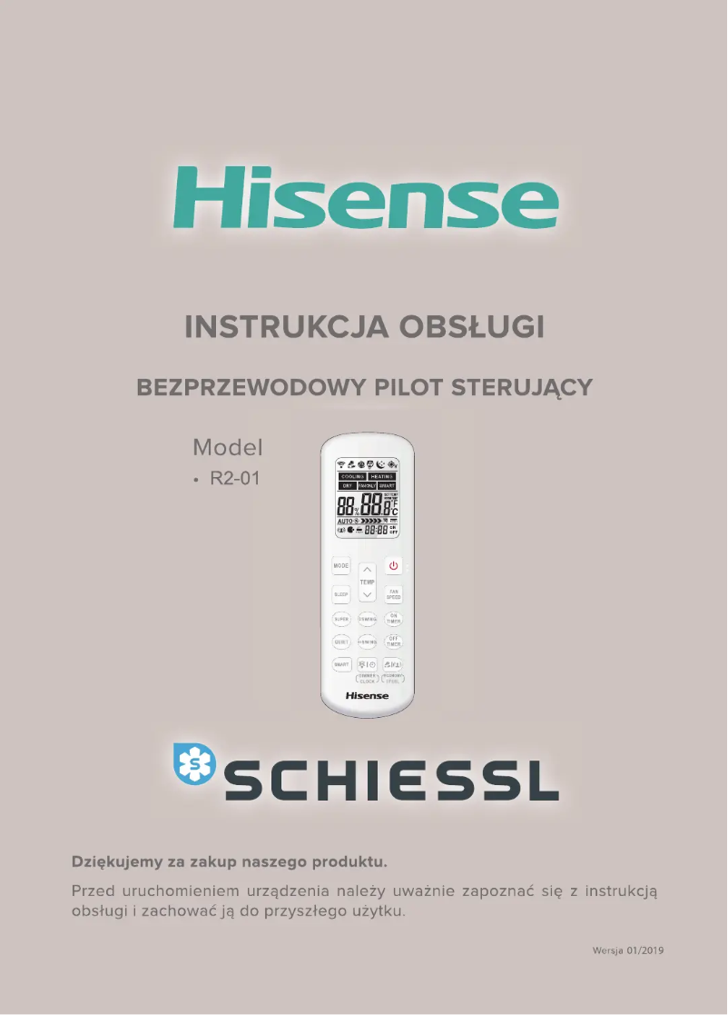 Page 1 de la notice Manuel utilisateur Hisense KB70BT1FG