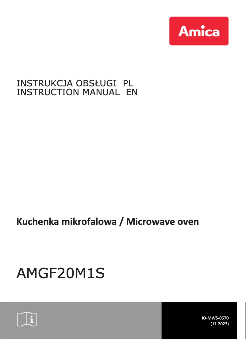 Page n°1 - Manuel utilisateur Amica AMGF20M1S