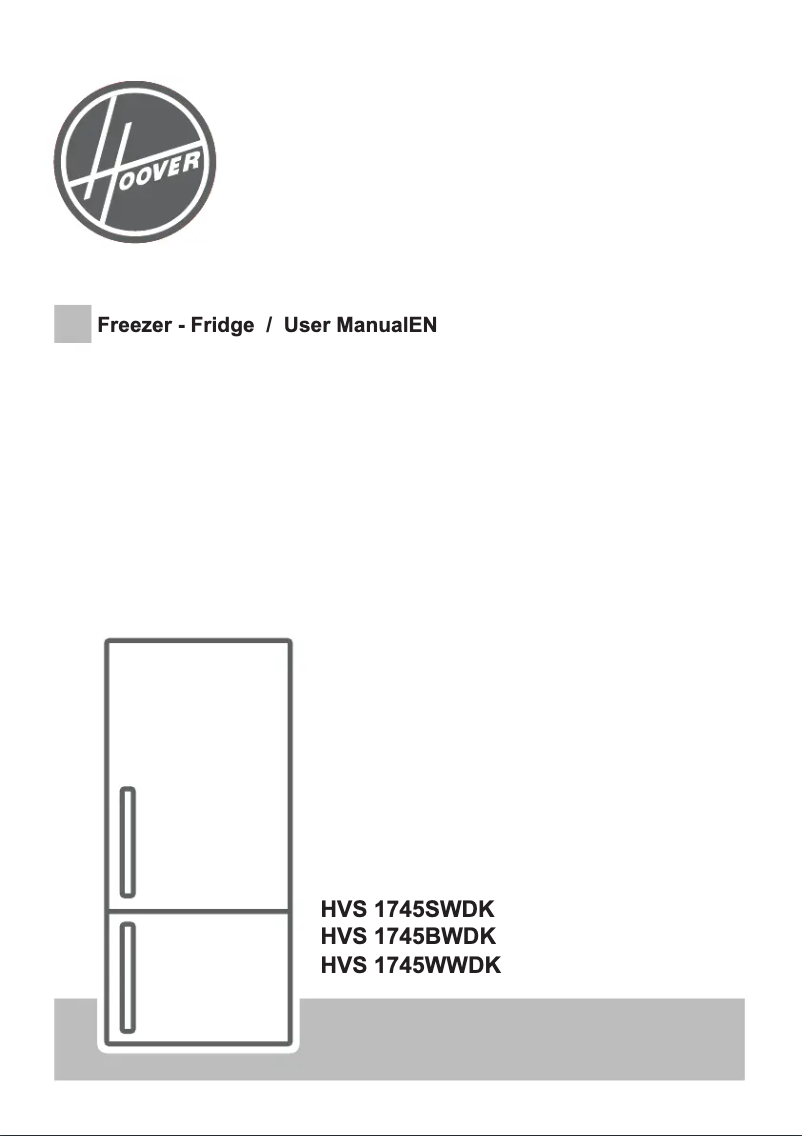 Page 1 de la notice Mode d'emploi Hoover HVS 1745WWDK