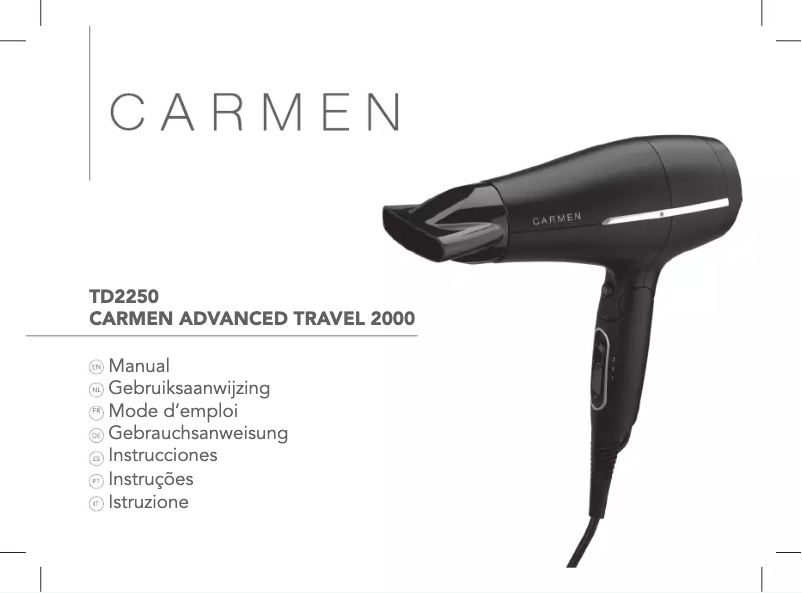 Image de la première page du manuel de l'appareil Advanced Travel 2000