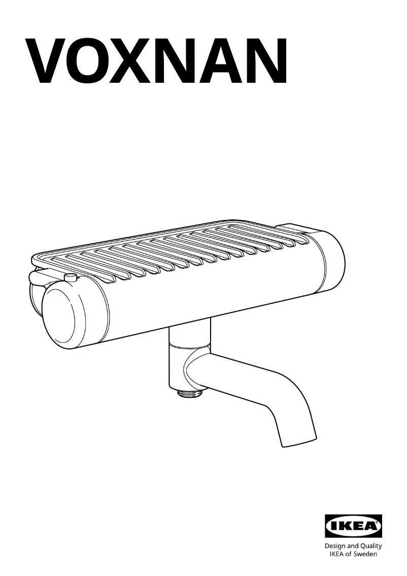 Image de la première page du manuel de l'appareil VOXNAN 503.426.09