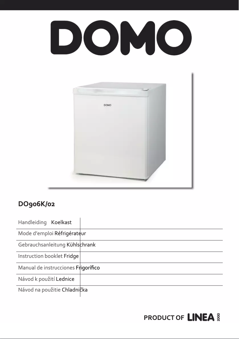 Image de la première page du manuel de l'appareil DO906K/03