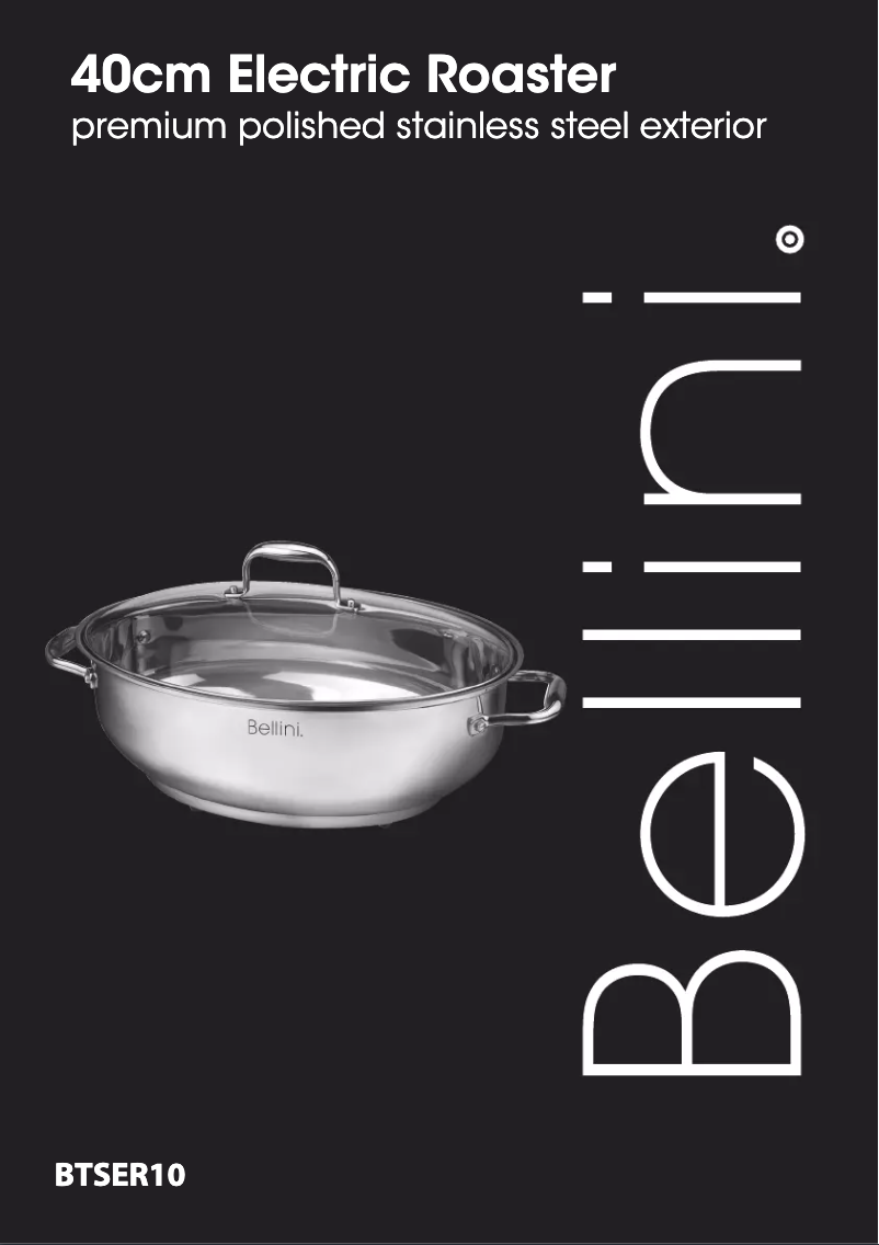 Page n°1 - Manuel utilisateur Bellini BTSER10