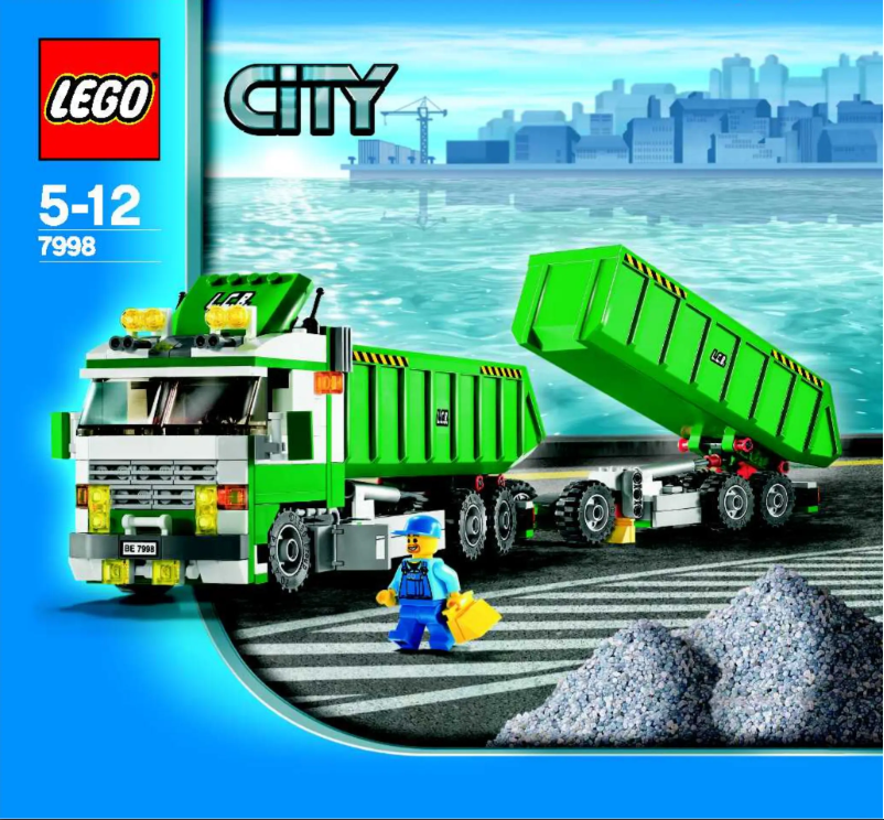 Page 1 de la notice Manuel utilisateur Lego Heavy Hauler