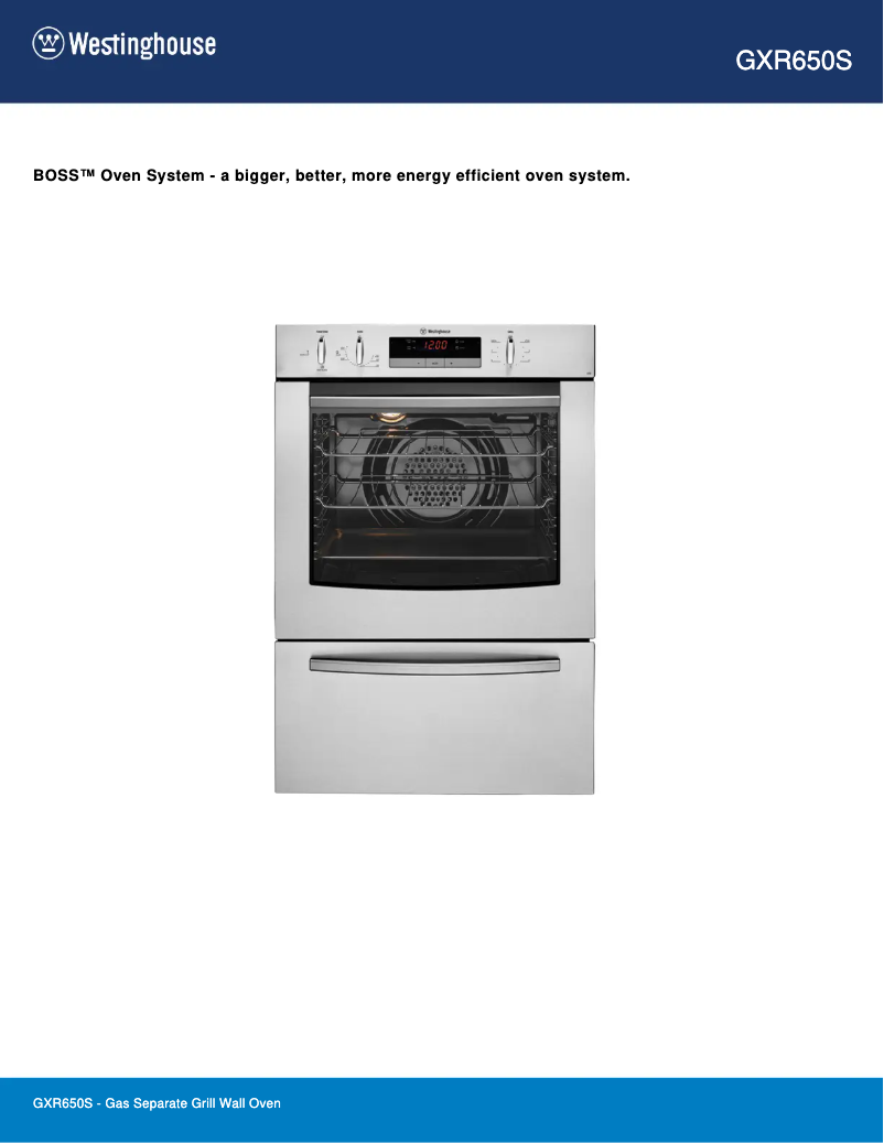 Image de la première page du manuel de l'appareil GXR650S