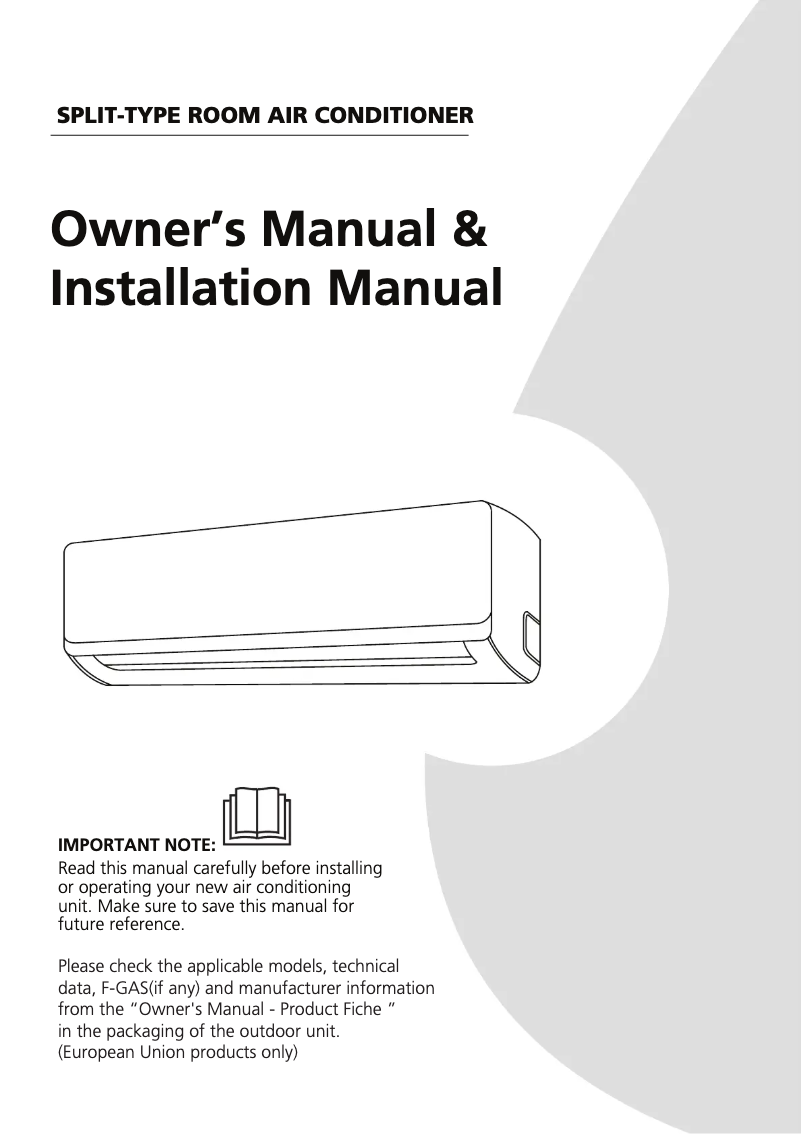 Page 1 de la notice Manuel utilisateur Midea Aurora AURMI26I1/O1