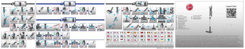 Page 1 de la notice Manuel utilisateur Hoover HF210P 011
