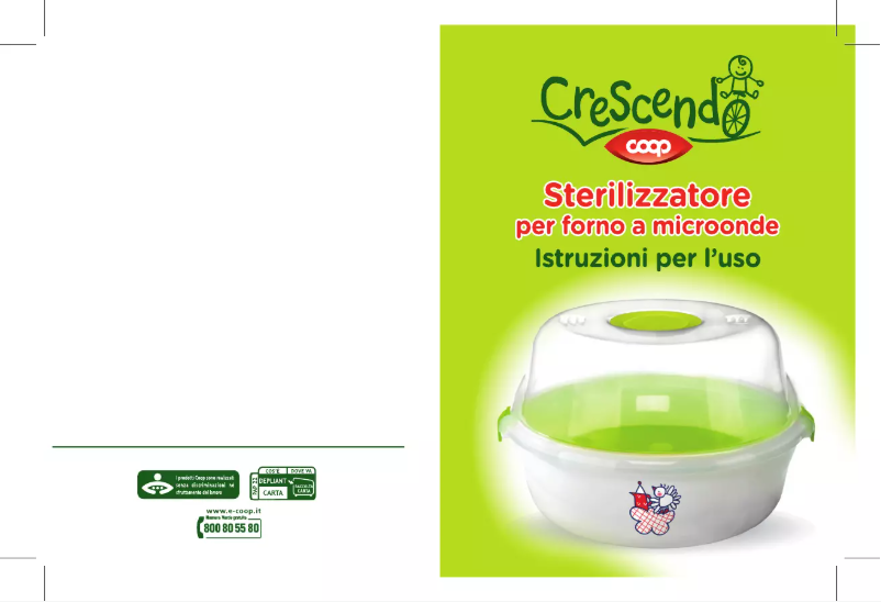 Page 1 de la notice Manuel utilisateur Coop Crescendo