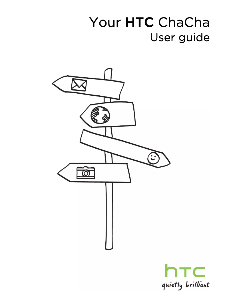 Image de la première page du manuel de l'appareil Chacha