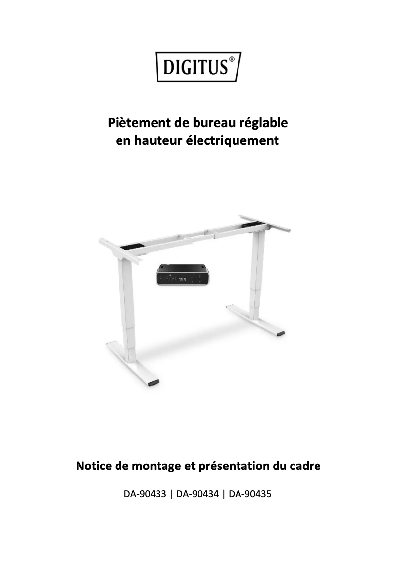 Page 1 de la notice Manuel utilisateur Digitus DA-90434