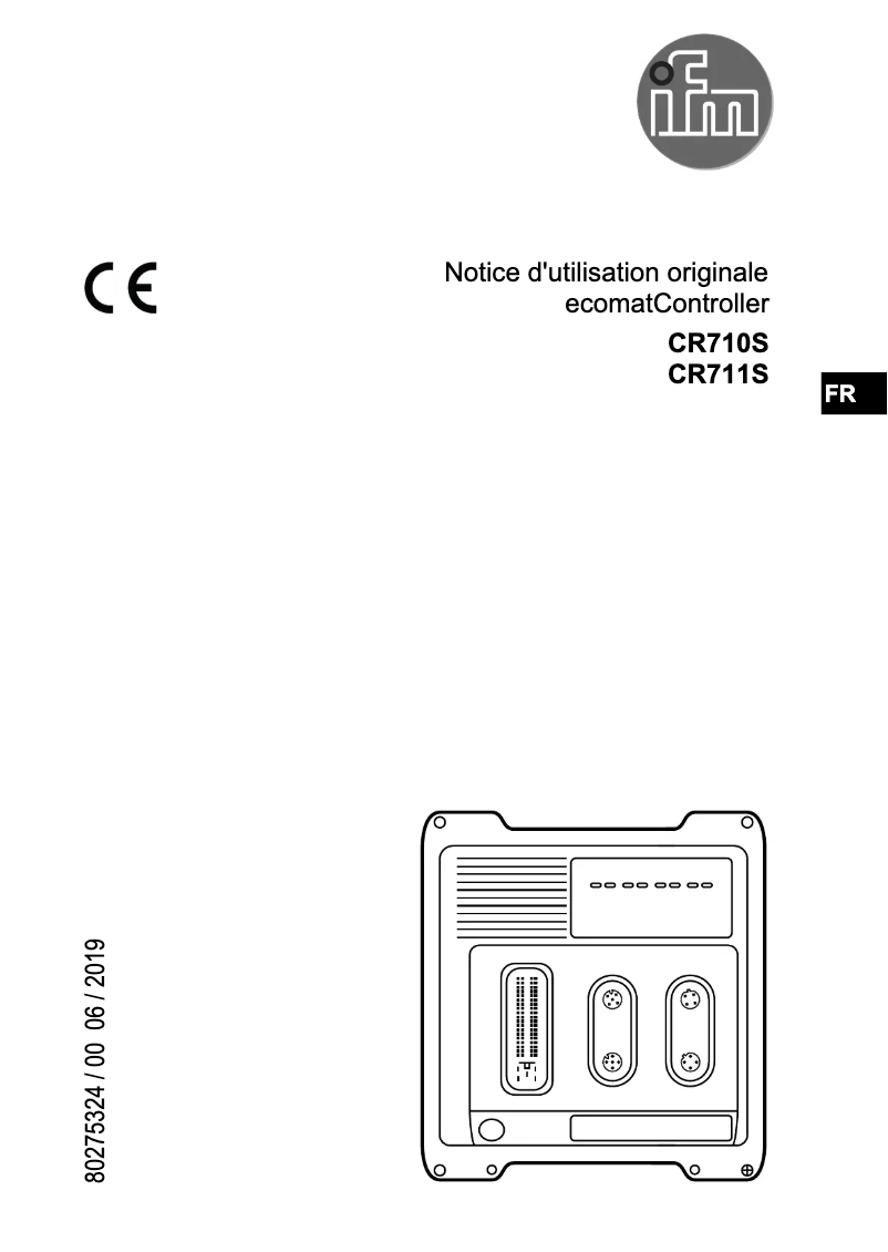 Image de la première page du manuel de l'appareil EC2121