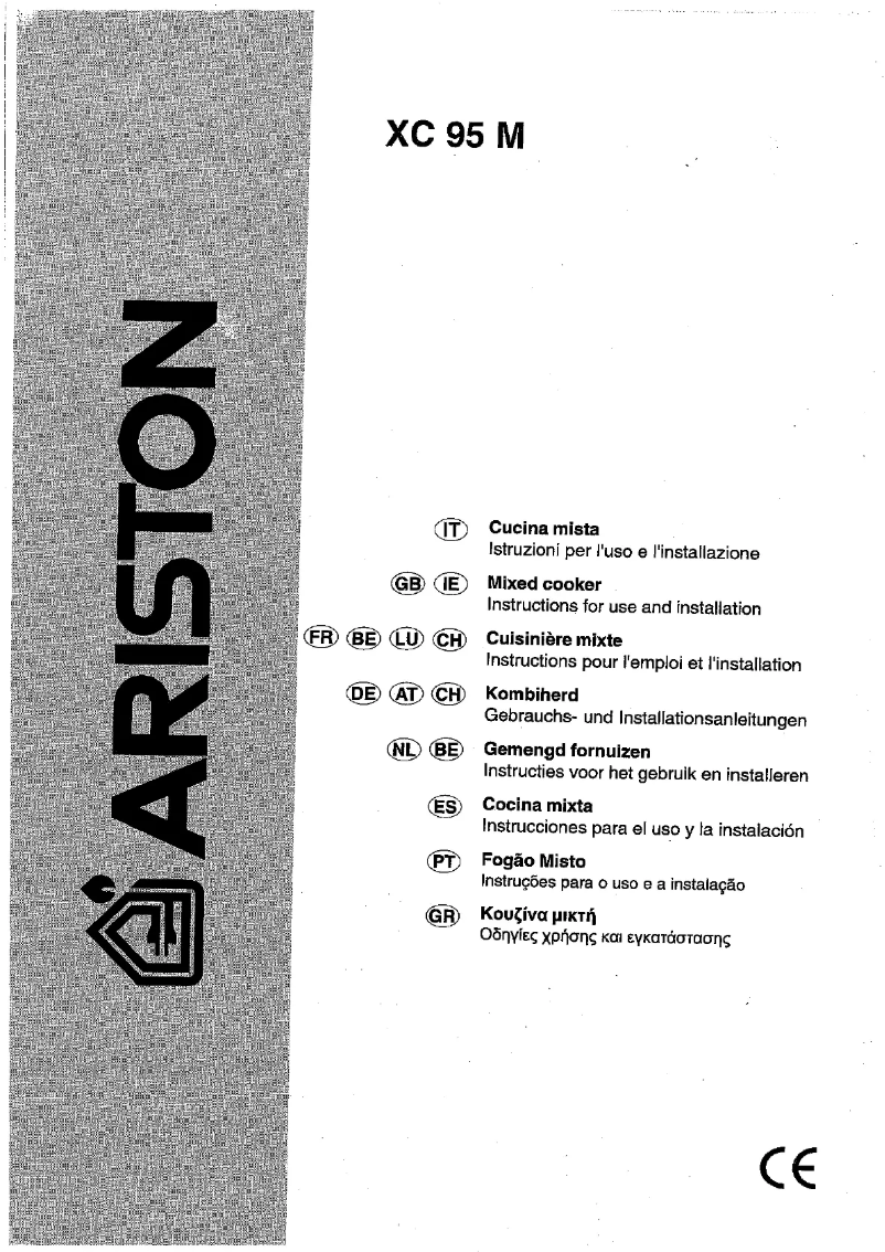 Page n°1 - Manuel utilisateur Hotpoint Ariston Xc 95 m