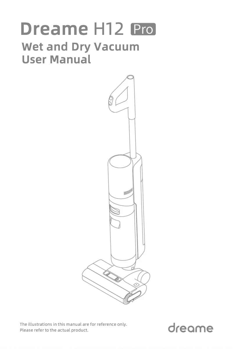 Page n°1 - Manuel utilisateur Dreame H12 Pro