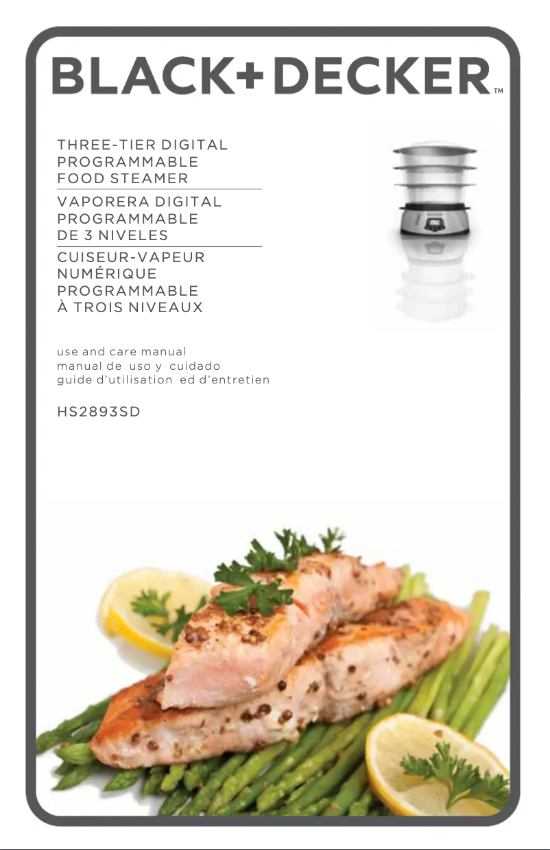 Image de la première page du manuel de l'appareil HS2893SD