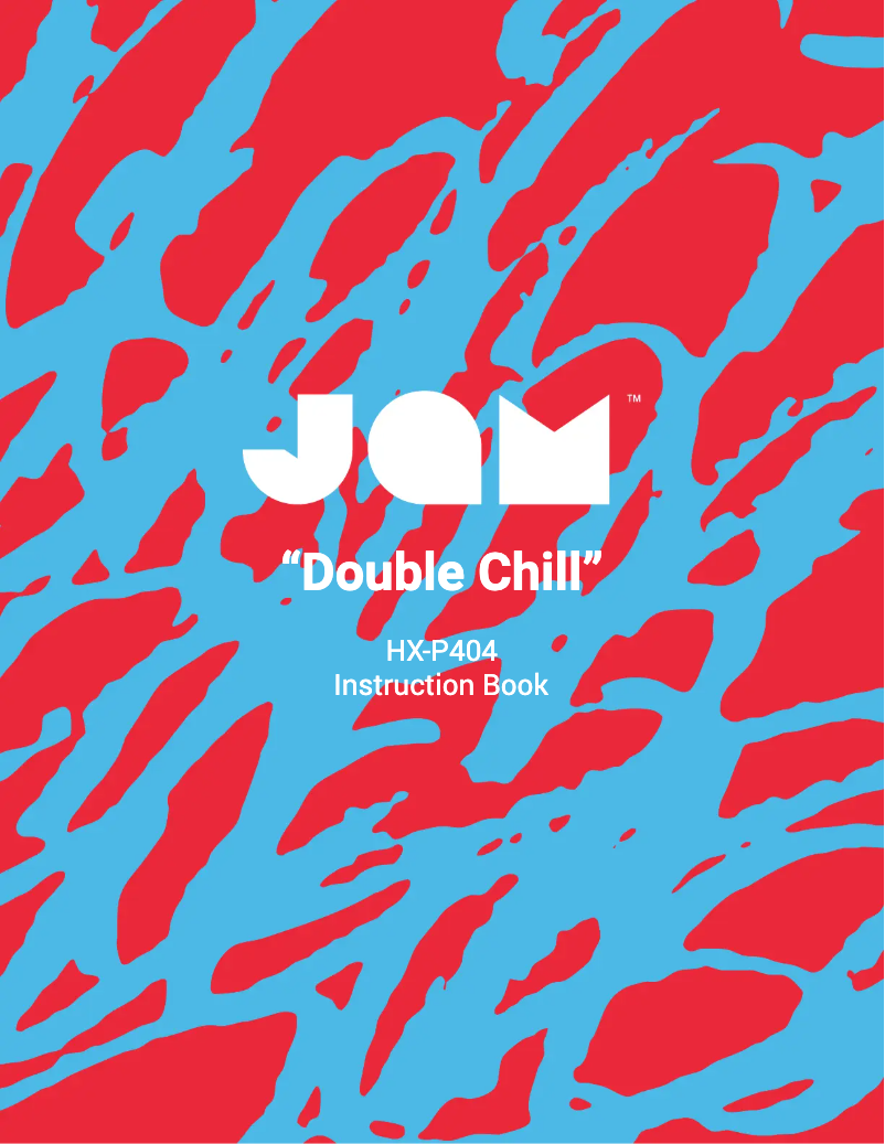 Image de la première page du manuel de l'appareil Double Chill HX-P404