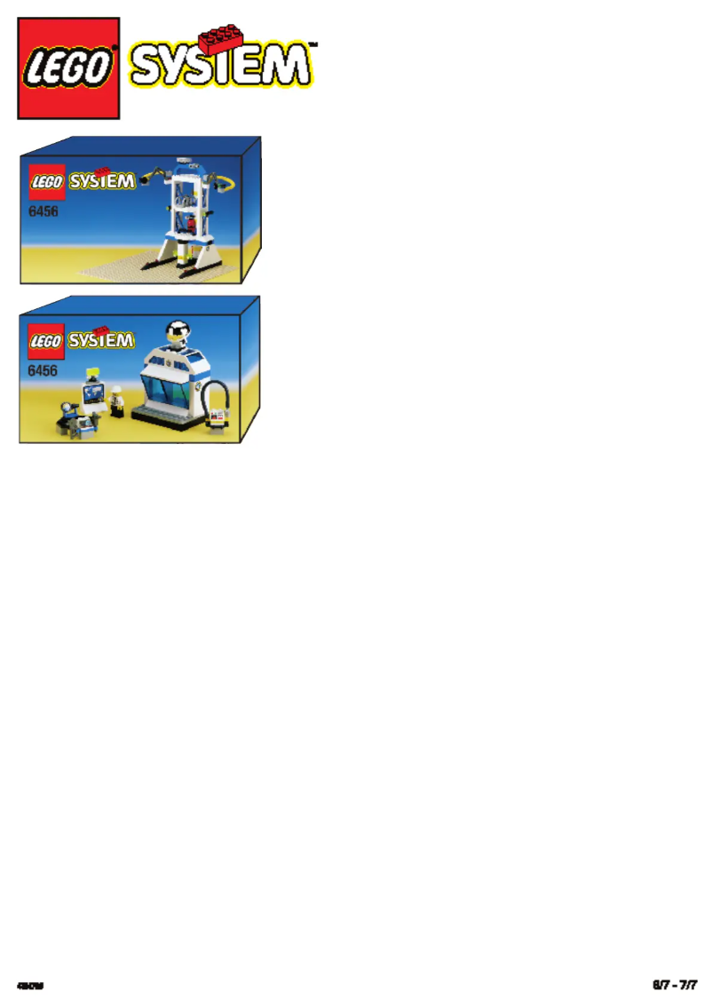 Page n°1 - Manuel utilisateur Lego Space Port Shuttle Launch