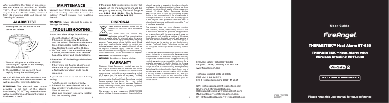 Image de la première page du manuel de l'appareil HT-630