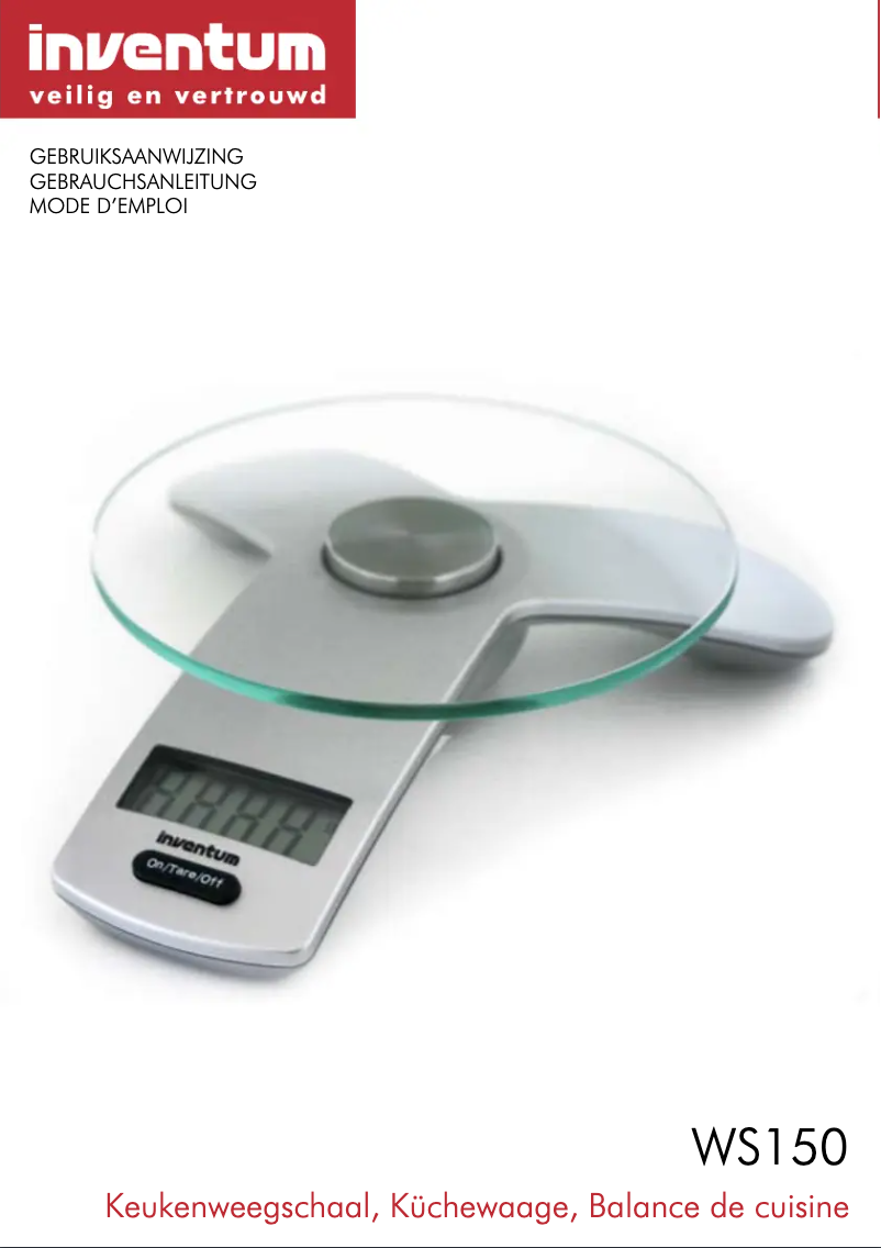 Page n°1 - Manuel utilisateur Inventum WS150